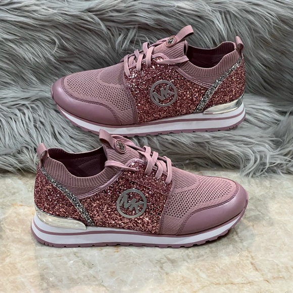 Michael Kors Women's Dash Knit Trainer Sneakers - Picture 13 of 14